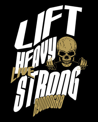 Lift Heavy Live Strong Pump Cover