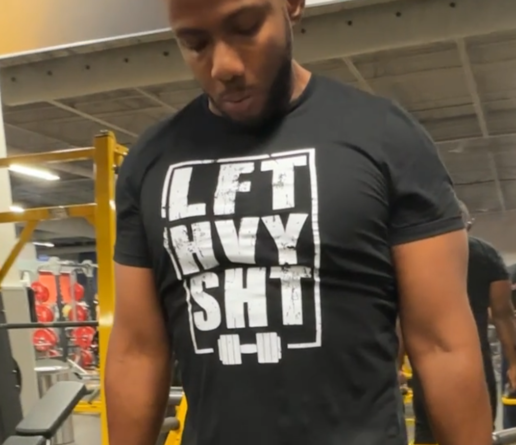 LFT HVY SHT gym t-shirt
