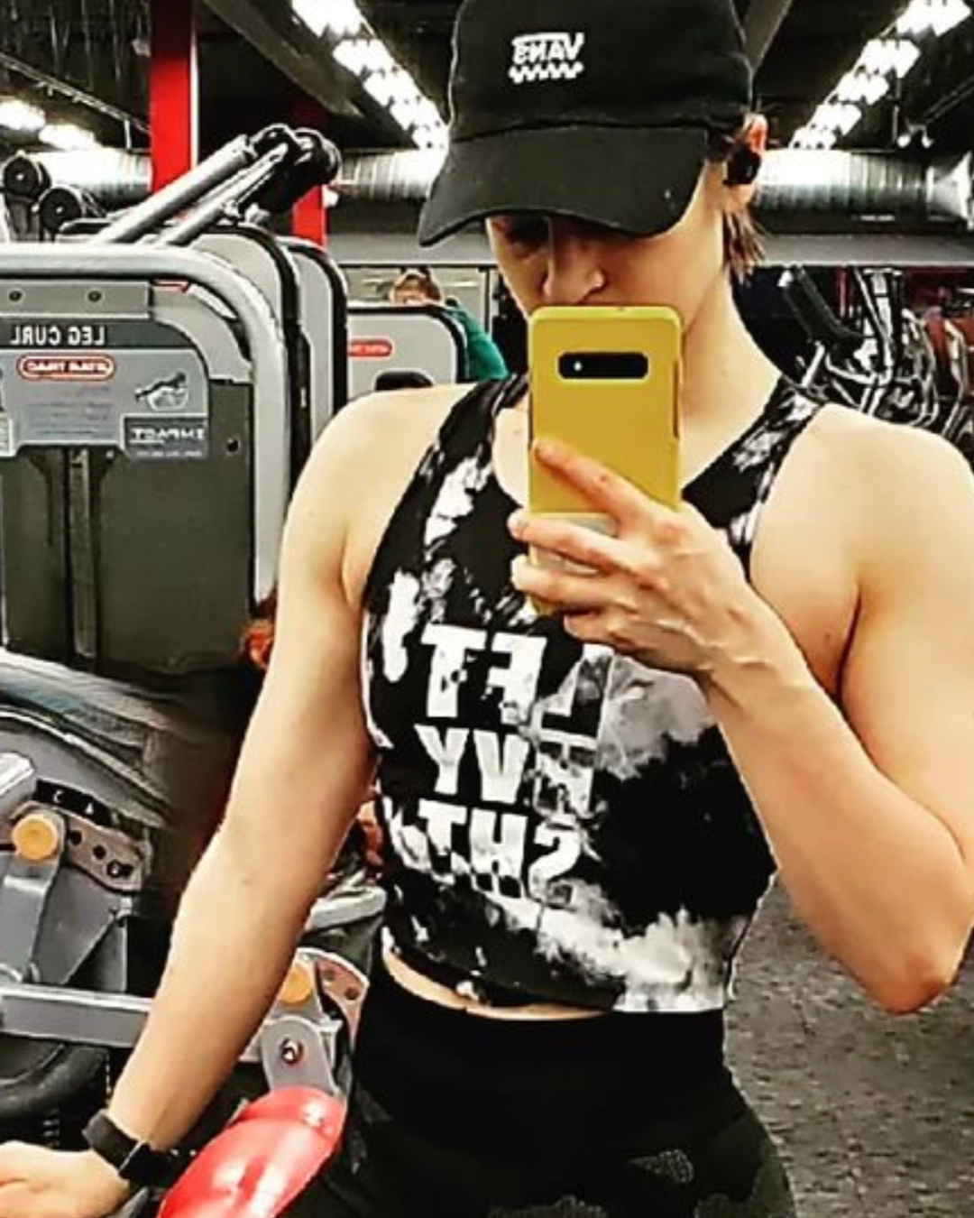 moisture wicking gym crop top
