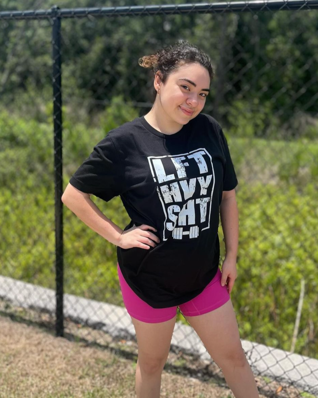 LFT HVY SHT oversized fit gym shirt