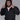 Drop Shoulder Oversized Scuba Half Zip Hoodie