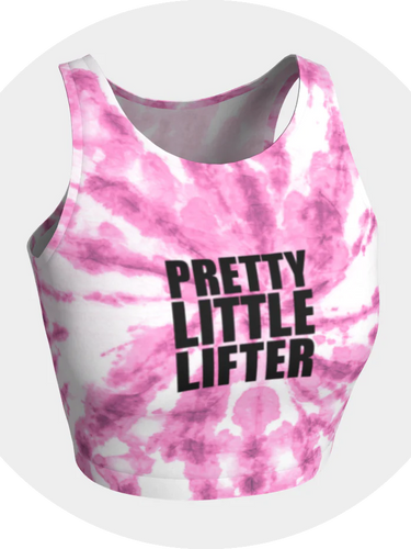 Pretty Little Lifter workout top for women