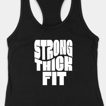 Strong Thick Fit Gym Tank Top For Women