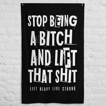 motivational gym flag