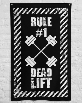 powerlifting gym flag